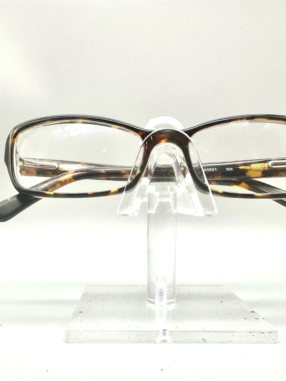 Calvin Klein CK5651 004 Tortoise Shell Rectangular Eyeglass Frames 52-16-135
